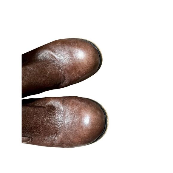 STEVE MADDEN Turnerr Brown Leather High Heeled Boot size 8.5 - Picture 12 of 15